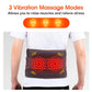 Electric Infrared Heating Belt Red - Thermal Vibration Massage Pain Relief