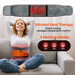 Electric Infrared Heating Belt Red - Thermal Vibration Massage Pain Relief