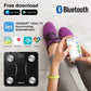 Premium Body Fat Scale | Smart body fat analysis | BMI scale with 4 electrodes