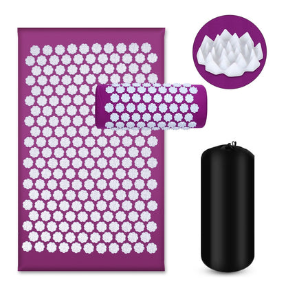 Light Purple - Acupressure Body Mat + Pillow